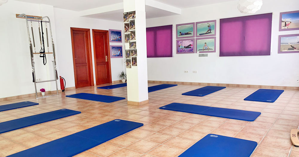 pilates individual studio entrance area